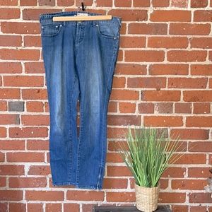 Free People Jeans Skinny Ankle Zipper Size 29